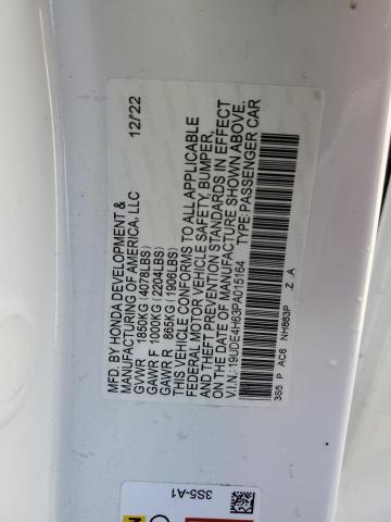 19UDE4H63PA015164 Acura Integra A-spec Tech