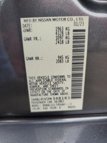 1N4BL4CV5PN348183 Nissan ALTIMA SR