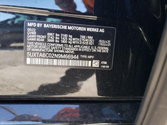 5UXTA6C02N9M66944 BMW X5 Xdrive45e