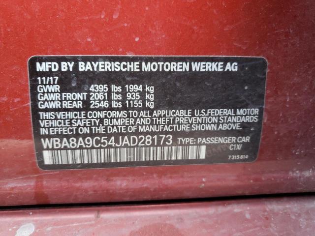 WBA8A9C54JAD28173 BMW 320 I