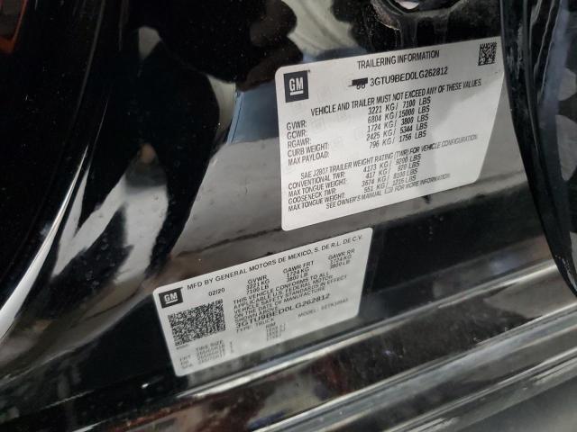 3GTU9BED0LG262812 GMC Sierra K1500 Sle