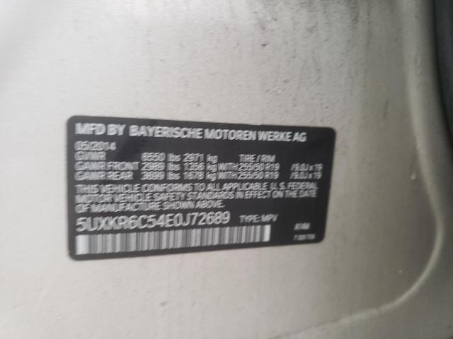 5UXKR6C54E0J72689 BMW X5 Xdrive50i