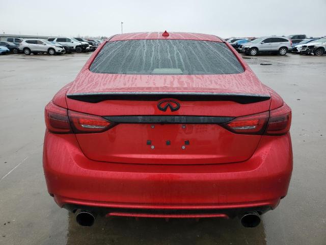JN1FV7DP1MM850443 Infiniti Q50 Red Sport 400