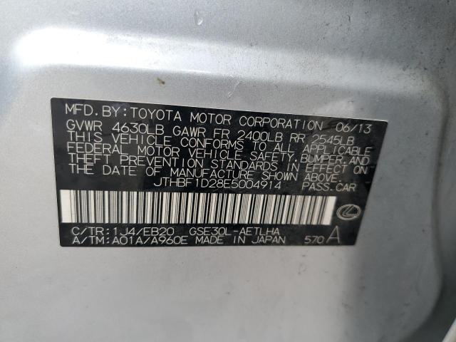 JTHBF1D28E5004914 Lexus IS 250