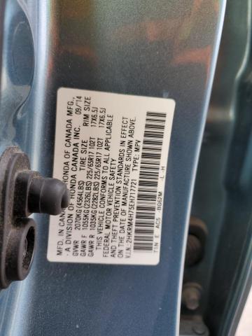 2HKRM4H75EH717721 Honda CR-V EXL