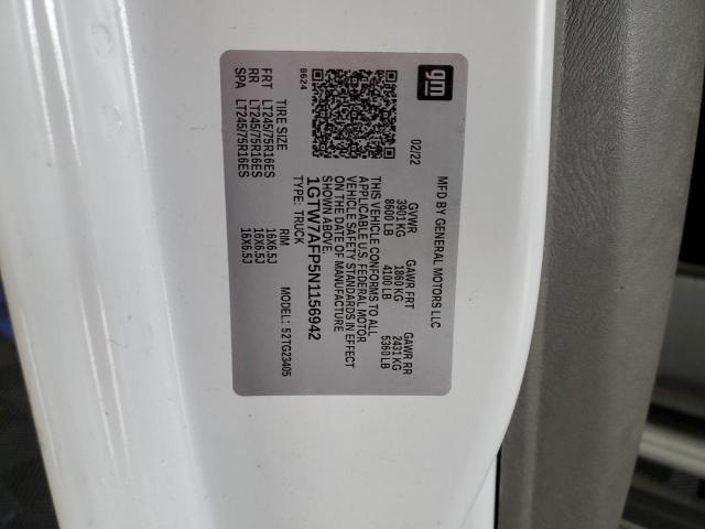 1GTW7AFP5N1156942 GMC Savana G2500