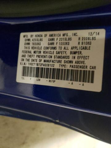1HGCT1B72FA006102 Honda ACCORD EX