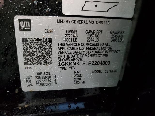 1GKKNXLS1PZ204803 GMC Acadia Denali