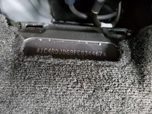 1C4RDJDG8FC834467 Dodge DURANGO LIMITED