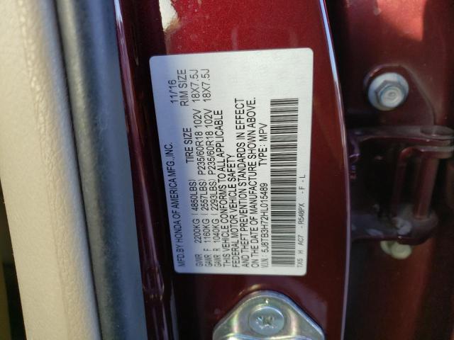 5J8TB3H72HL015489 Acura Rdx Advance