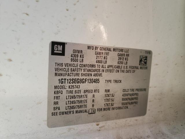 1GT12SEG8GF130485 GMC Sierra K2500 Sle