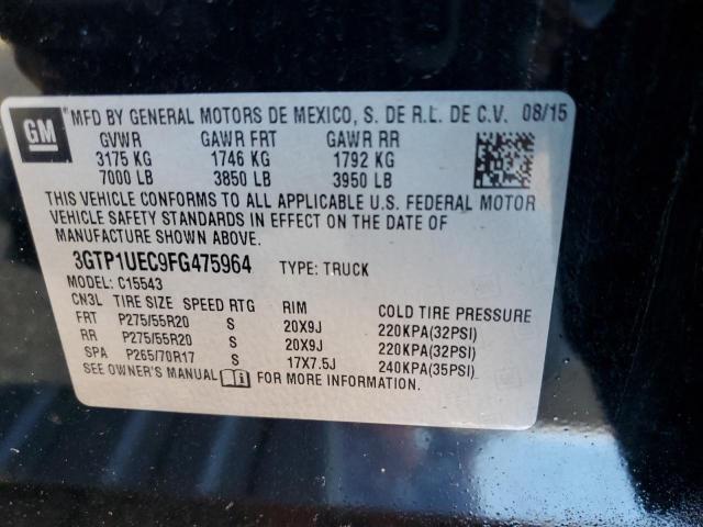 3GTP1UEC9FG475964 GMC Sierra C1500 Sle