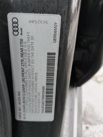 WAUF2AFC7HN039465 Audi A6 Premium Plus