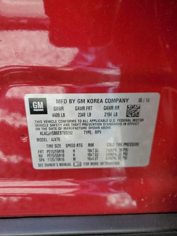 KL4CJHSB6EB769292 Buick Encore Premium