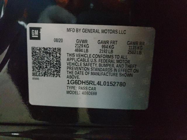 1G6DH5RL4L0152780 Cadillac CT4-V