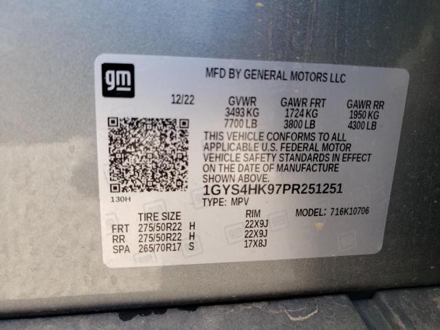 1GYS4HK97PR251251 Cadillac Escalade V Sport