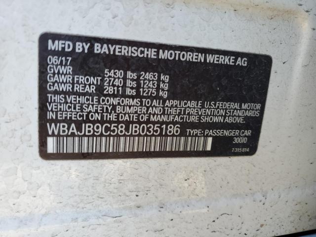 WBAJB9C58JB035186 BMW M550xi