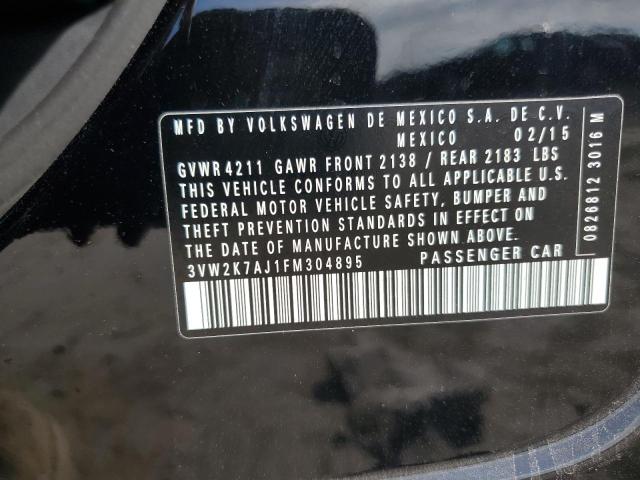 3VW2K7AJ1FM304895 Volkswagen JETTA BASE