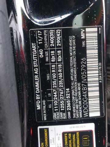 WDC0G4KB7JV057926 Mercedes-Benz Glc 300 4matic