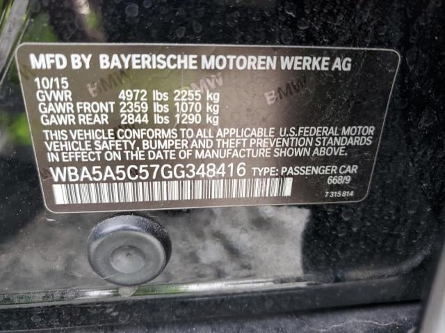 WBA5A5C57GG348416 BMW 528 I