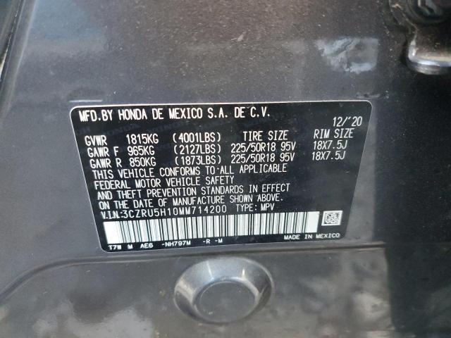 3CZRU5H10MM714200 Honda HR-V SPORT