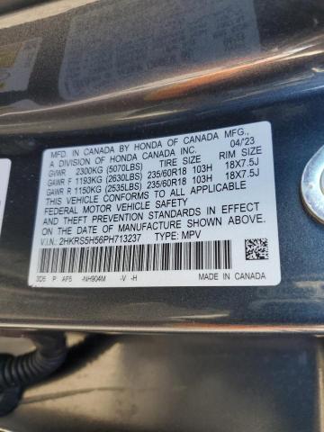 2HKRS5H56PH713237 Honda Cr-v Sport