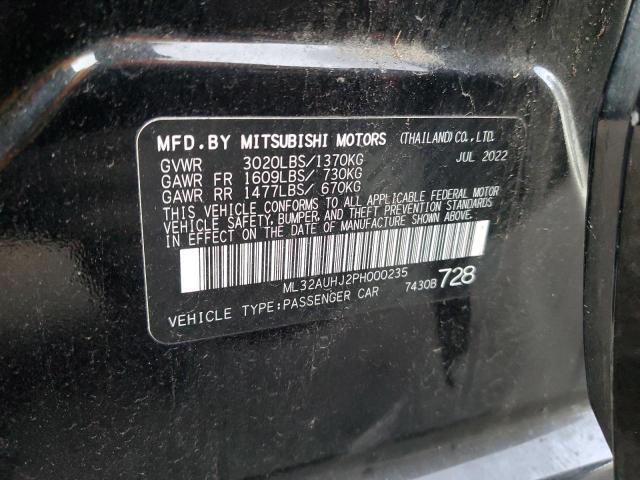 ML32AUHJ2PH000235 Mitsubishi MIRAGE ES