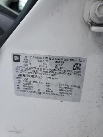 2GNFLFEK6G6267683 Chevrolet EQUINOX LT