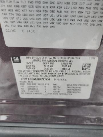 LRBFXBSAXHD095354 Buick Envision Essence
