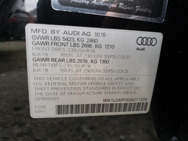 WA1L2AFP3GA071208 Audi Q5 PREMIUM