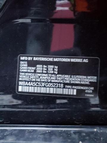WBA4A5C53FG052318 BMW 428 I Gran Coupe