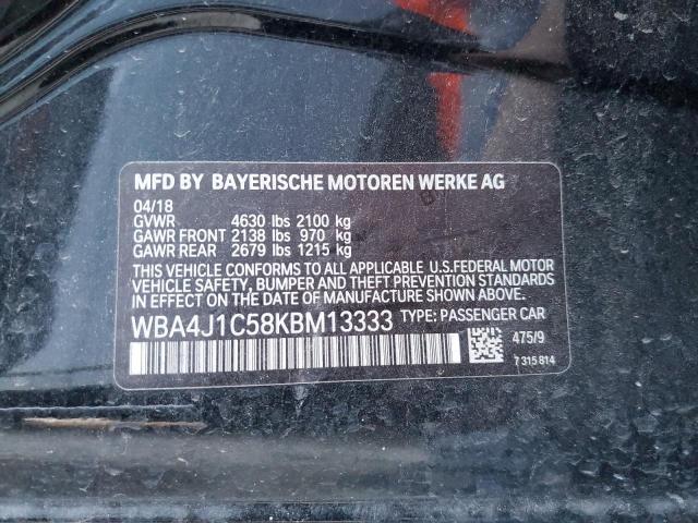 WBA4J1C58KBM13333 BMW 430i Gran Coupe