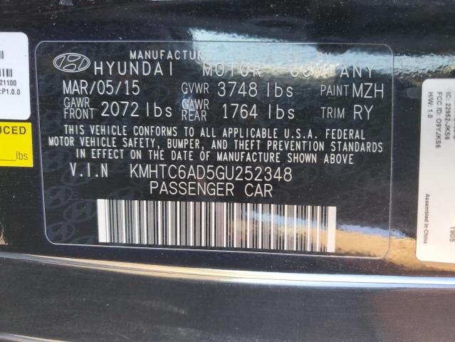 Auction sale of the 2016 Hyundai Veloster , vin: KMHTC6AD5GU252348, lot number: 136853294