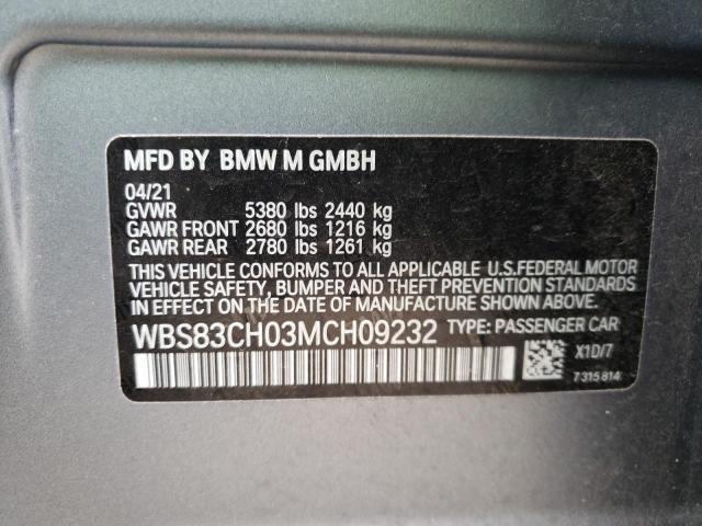 WBS83CH03MCH09232 BMW M5