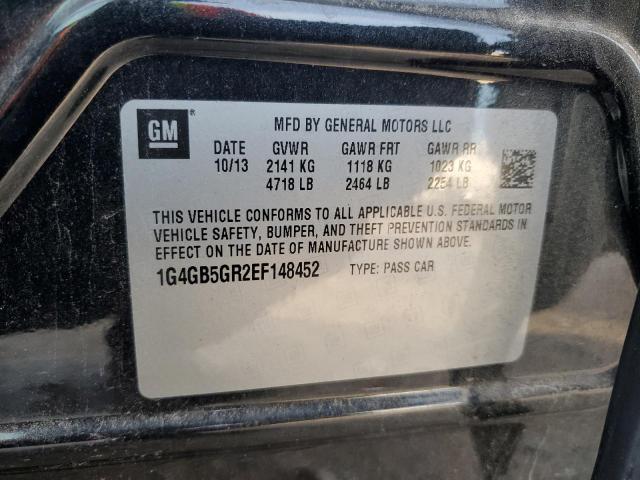 1G4GB5GR2EF148452 Buick Lacrosse