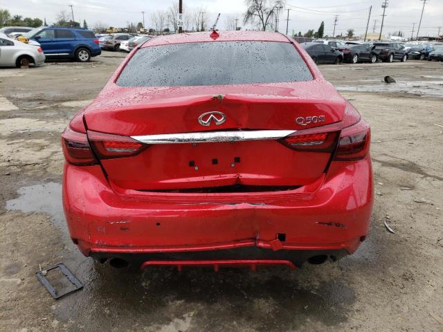 JN1FV7AP5KM780107 Infiniti Q50 Red Sport 400