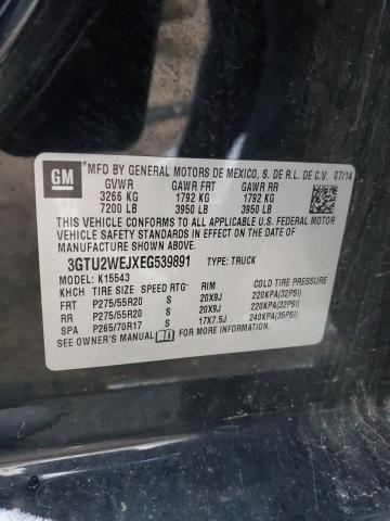 3GTU2WEJXEG539891 GMC Sierra K1500 Denali