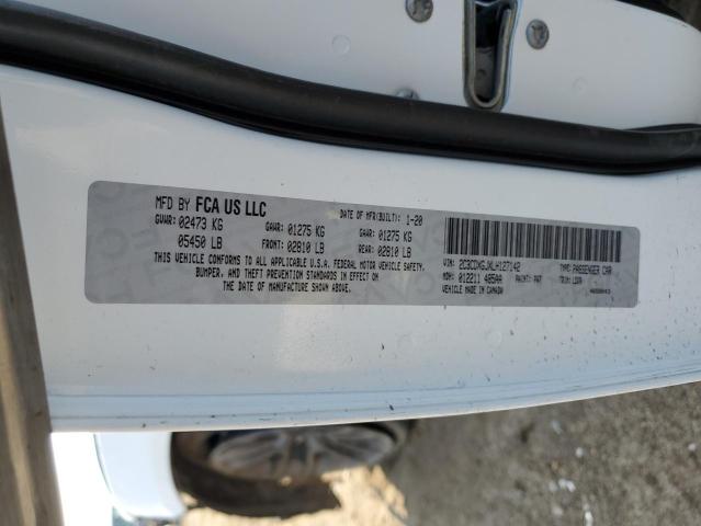 2C3CDXGJXLH127142 Dodge Charger Scat Pack