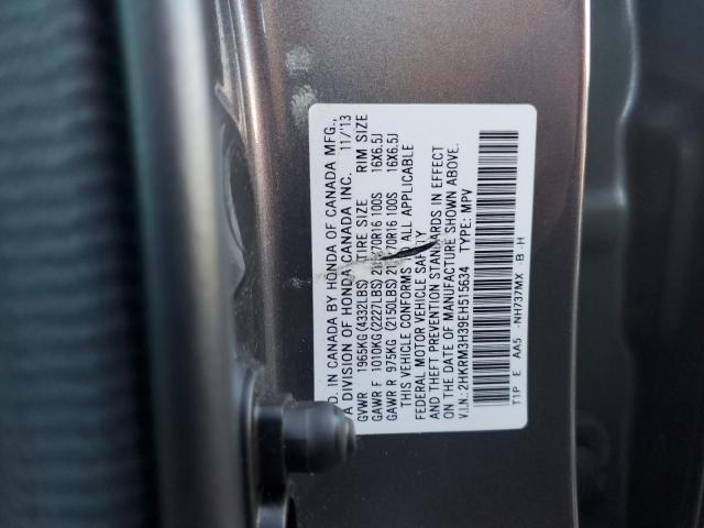 2HKRM3H39EH515634 Honda CR-V LX