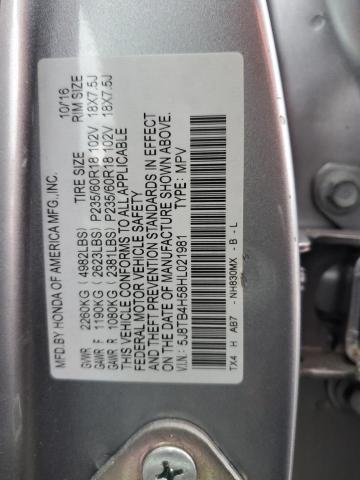 5J8TB4H58HL021981 Acura Rdx Technology