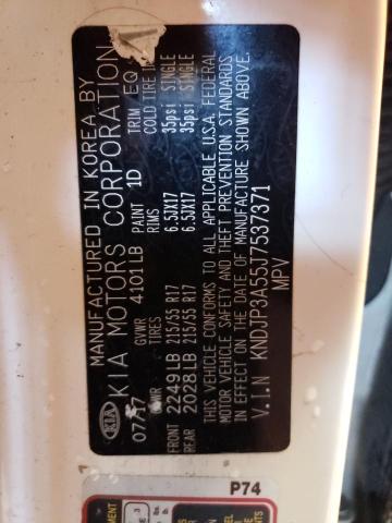 KNDJP3A55J7537371 KIA SOUL +