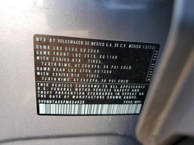 3VVNB7AX5PM054925 Volkswagen TIGUAN SE