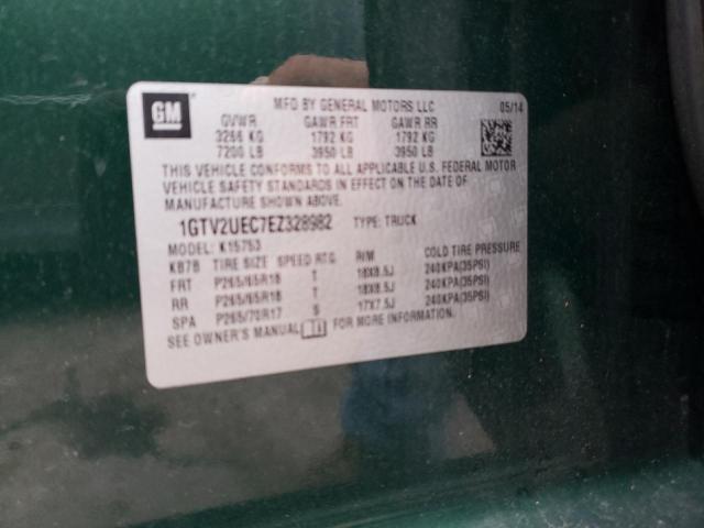 1GTV2UEC7EZ328982 GMC Sierra K1500 Sle