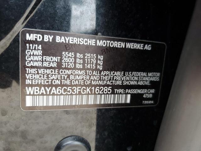 WBAYA6C53FGK16285 BMW 740 I