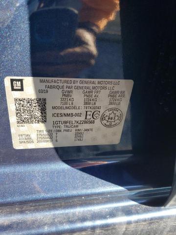 1GTU9FEL7KZ286568 GMC Sierra K1500 Denali