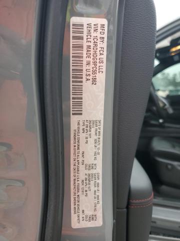 1C4RDHDG9PC551862 Dodge DURANGO GT