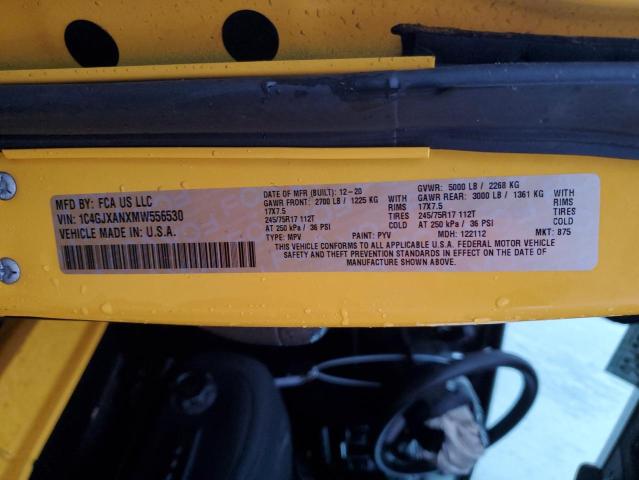 1C4GJXANXMW556530 Jeep Wrangler Sport