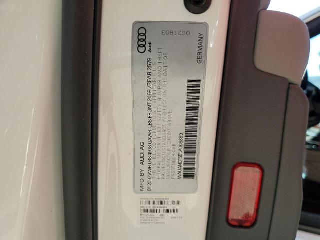 WAUANCF55LA008889 Audi A5 PREMIUM