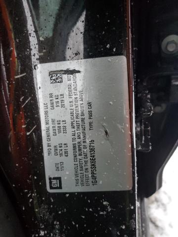 1G4PP5SK6E4136716 Buick Verano