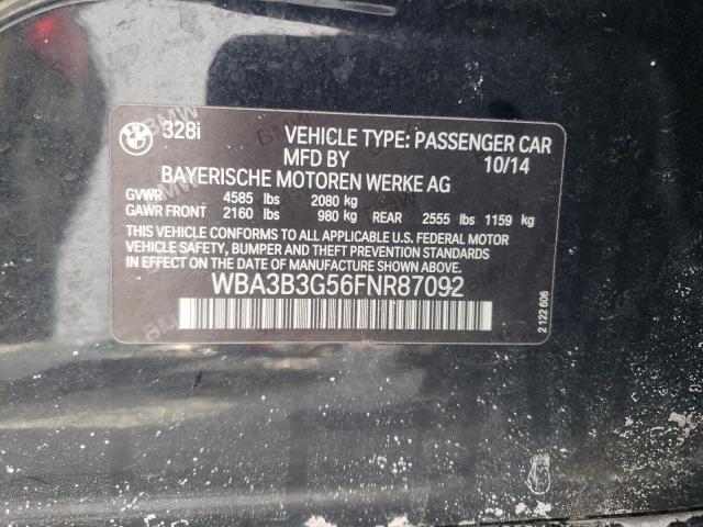 WBA3B3G56FNR87092 BMW 328 XI